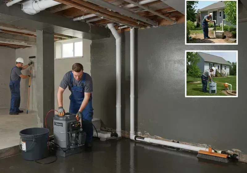 Basement Waterproofing and Flood Prevention process in Los Alamos County, NM